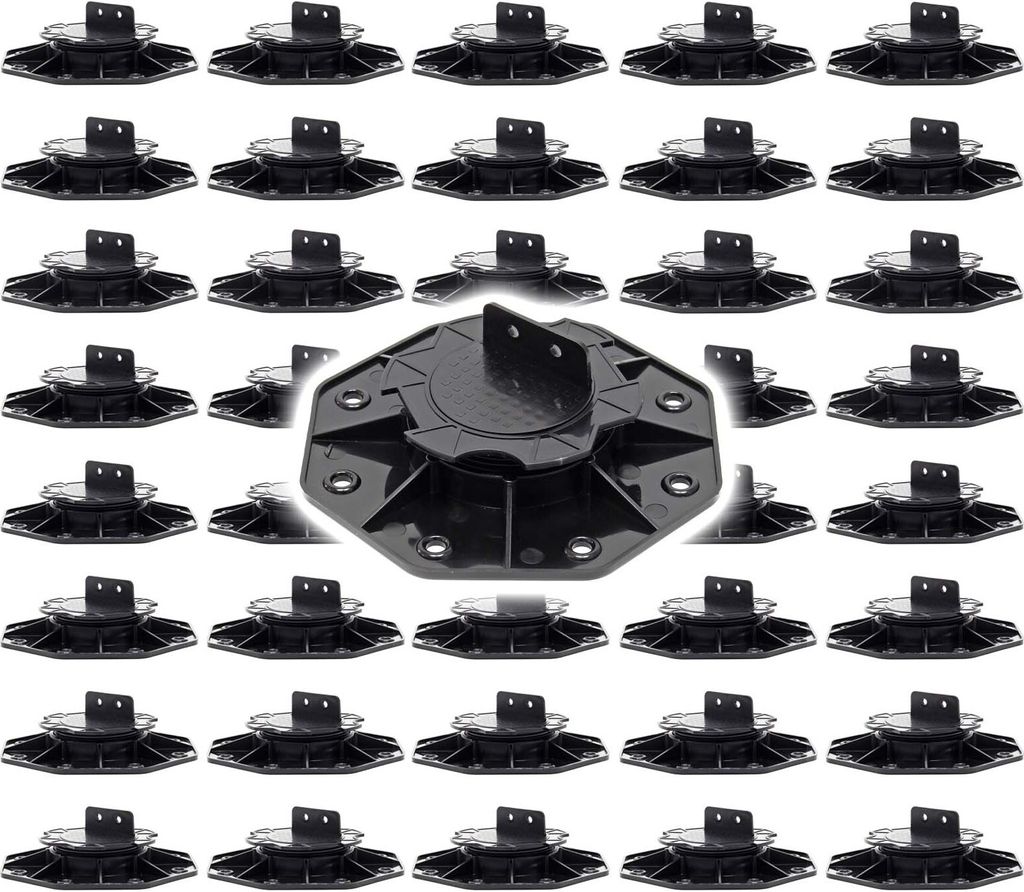 XPOtool Set 40x piedistalli per terrazza, 2700kg, 18-28mm, Immagine del prodotto 
