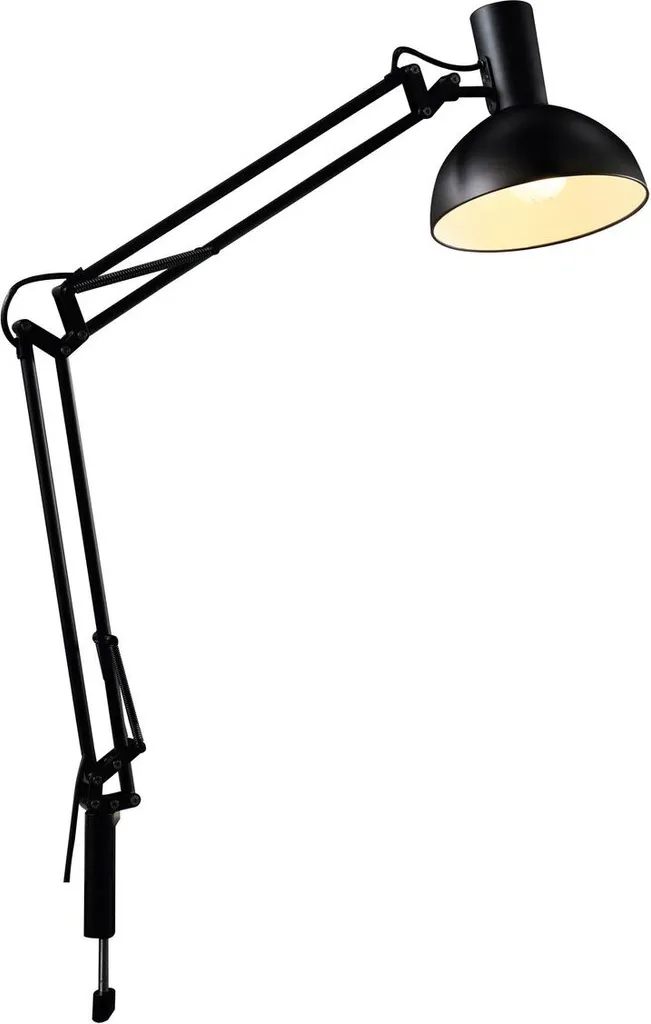Lampe de Bureau Multifonction Arki Noire - Éclairage à Pince et Mural - 4