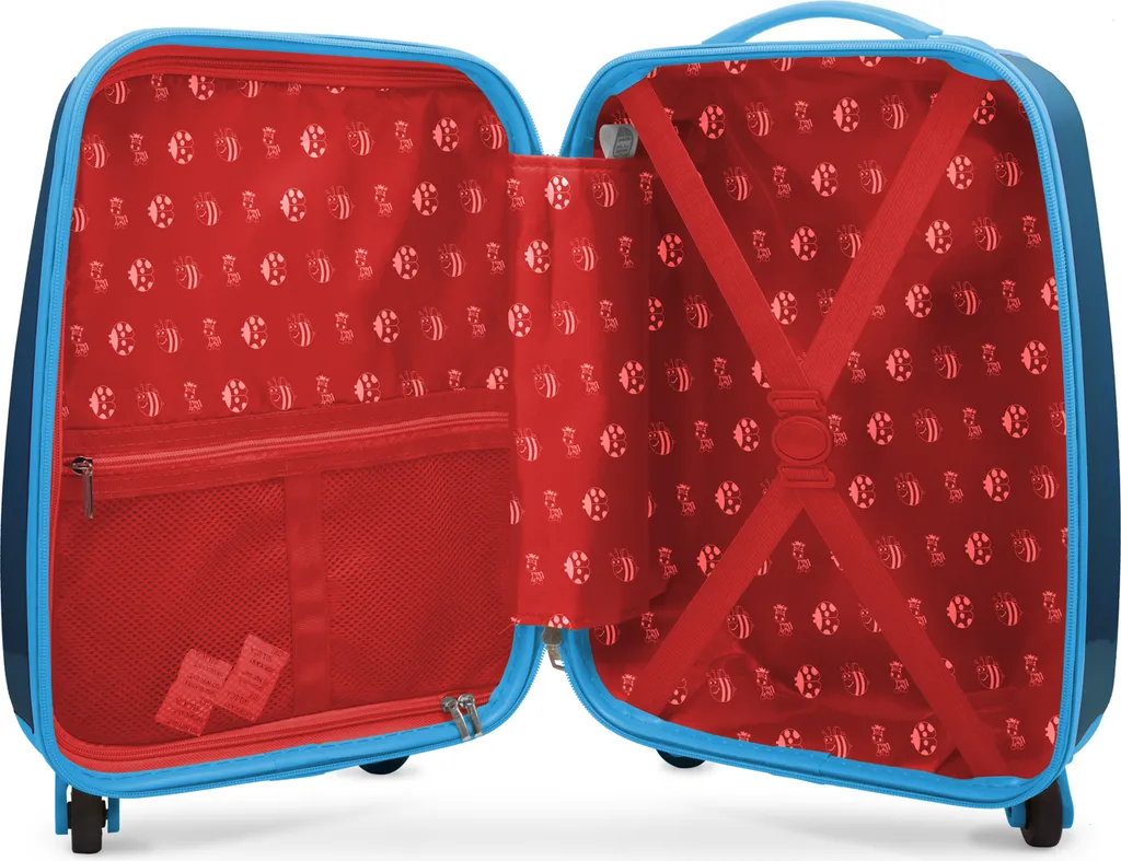 HAUPTSTADTKOFFER For Kids Blu Scuro: Valigia Bambino 24L per Viaggi - 7