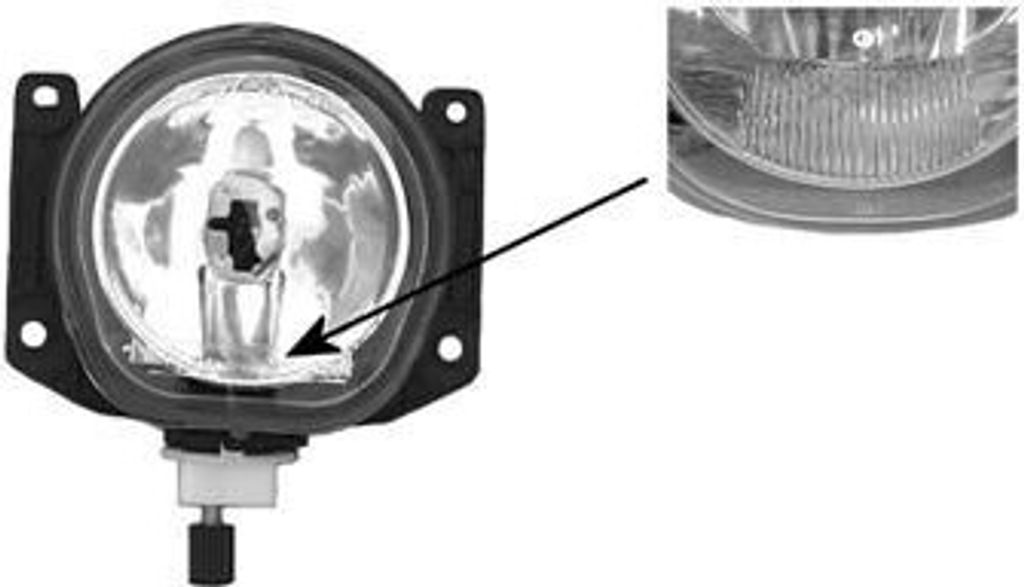 VAN WEZEL 0159999 - OE 60685709 Nebelscheinwerfer für 156 (932)