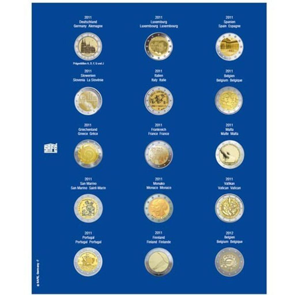 SAFE Einzelblatt 7822-7 für Jahrgang 2011-2012