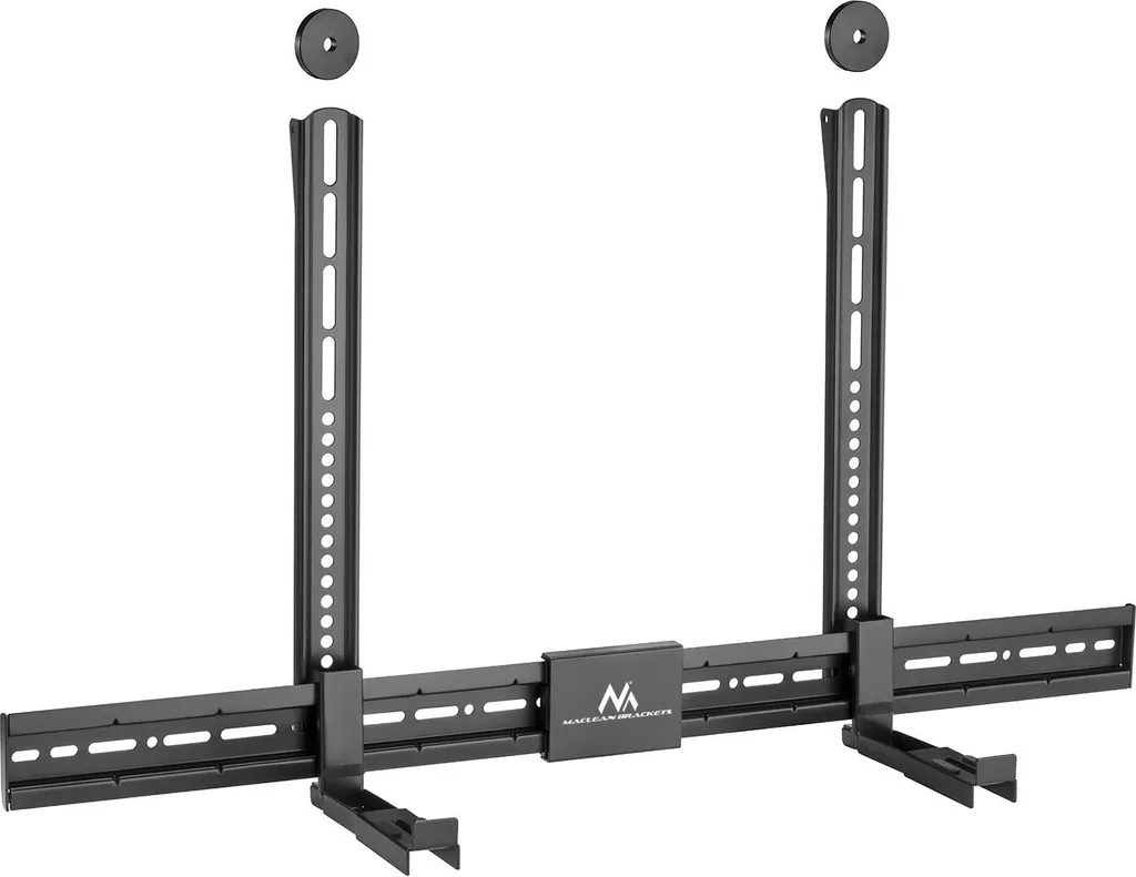 Maclean MC-465 Support Barre de Son Universel VESA Max 15kg Noir