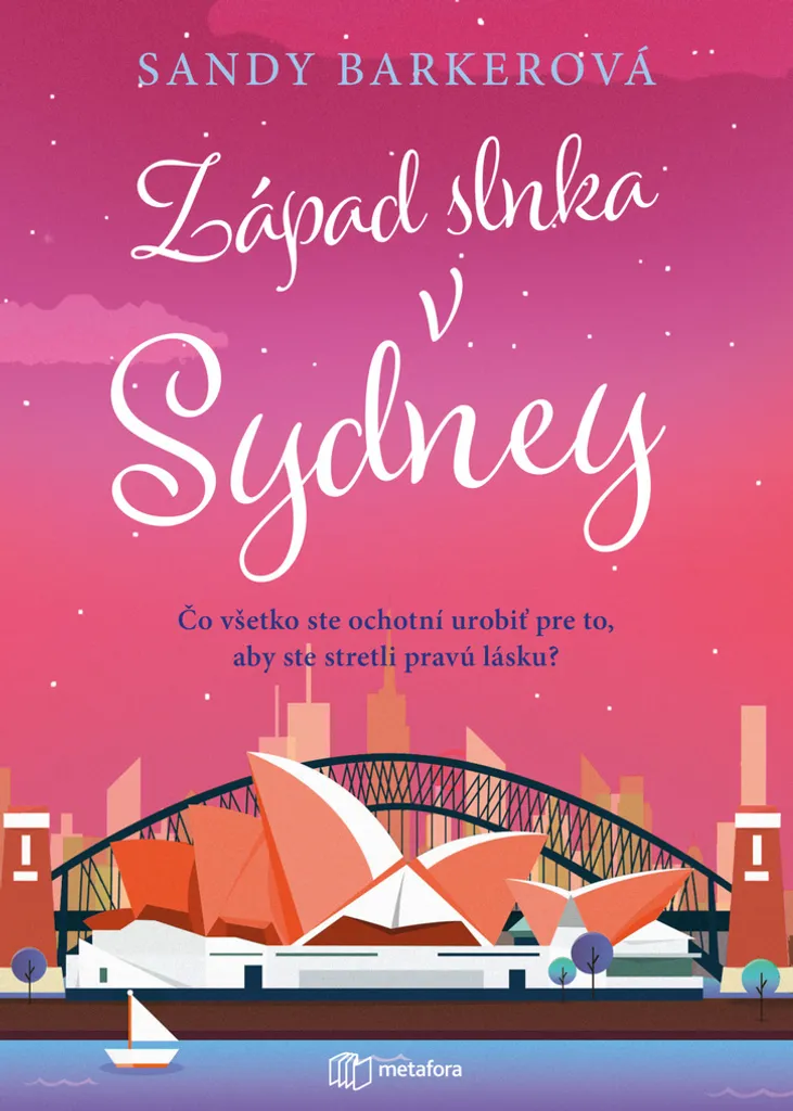 Livre Roman Západ slnka v Sydney : Littérature sentimentale et voyage