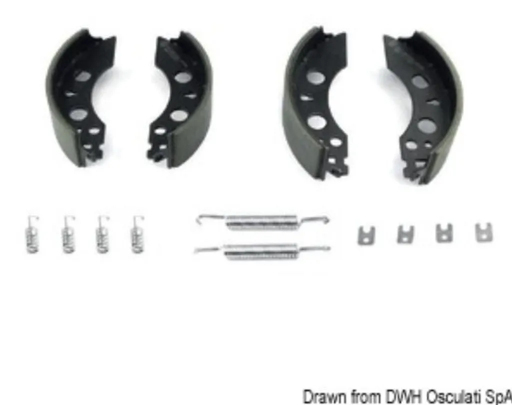 Système de Freins Remorque OEM 1213888 - Idéal pour Entretien Essieu