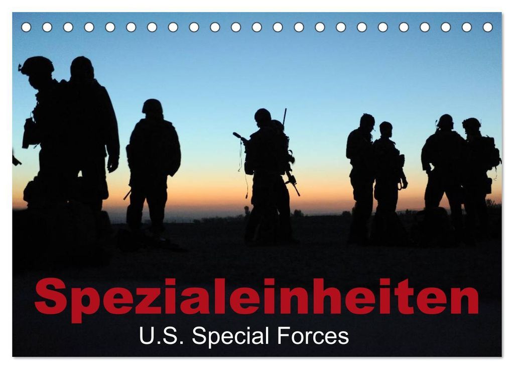 Spezialeinheiten - U.S. Special Forces (Tischkalender 2027 DIN A5 quer), CALVENDO Monatskalender