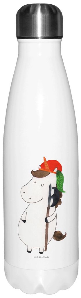 Mr. & Mrs. Panda thermobehälter Einhorn Junge - Weiß - Geschenk, trinkflaschen, Trinkflasche, Einhörner, Bube, Thermos, Trinkgefäß, edelstahl ...