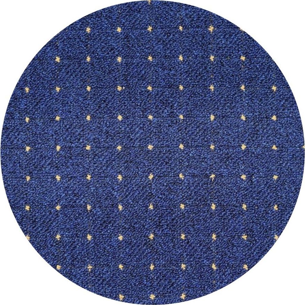 Tapis rond Udinese bleu, 57 x 57 cm (diamètre) Image du produit 