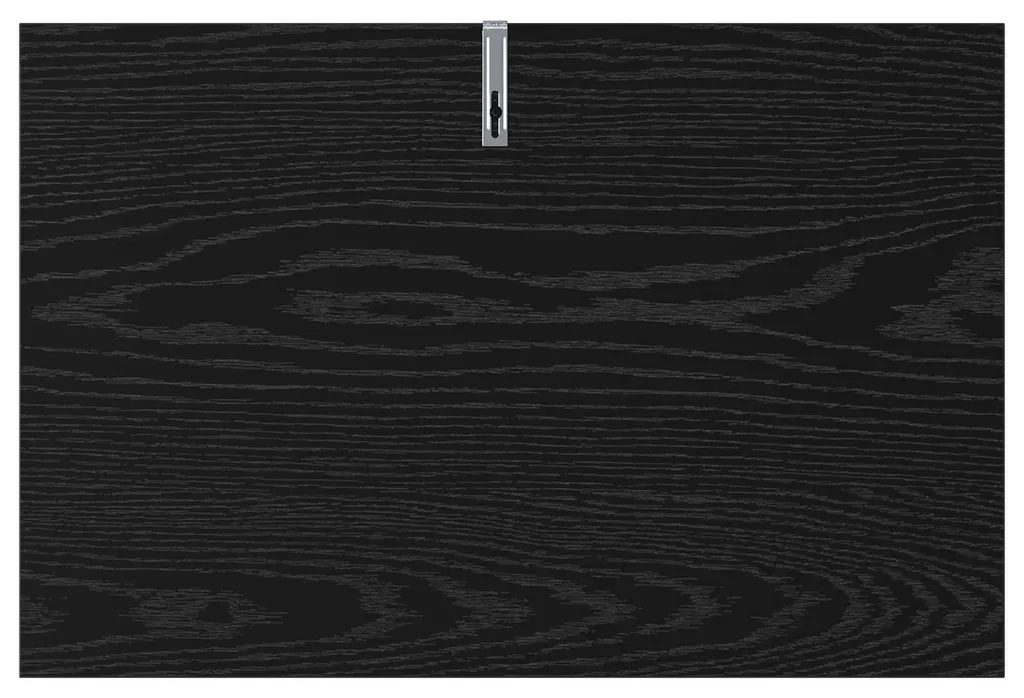 Table d'appoint compacte en chêne noir 60x40 cm, meuble robuste vidaXL - 5