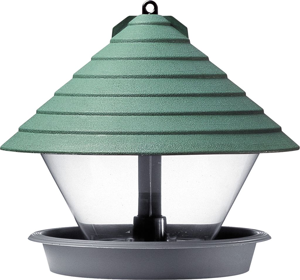 Dehner Natura Premium Wildvogel Futterampel Guayana, Futterstation für Wildvögel, Vogelhaus robust / hängend, inkl. Aufhängevorrichtung, Ø ca....