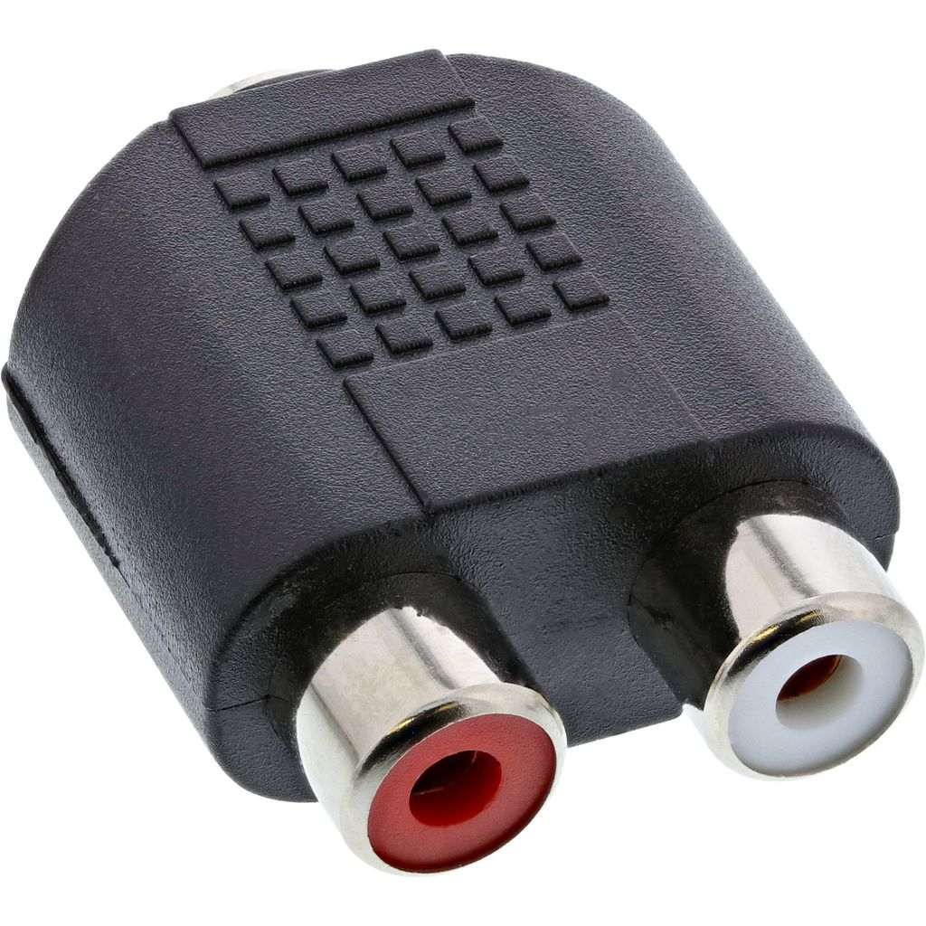 InLine® Audio Adapter, 3,5mm Klinke Buchse Stereo an 2x Produktbild 