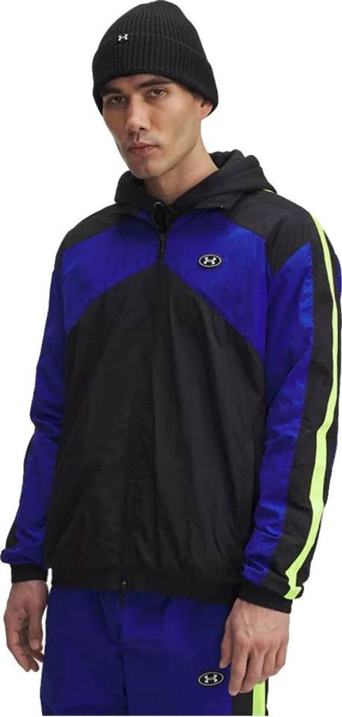 Under Armour Icon Woven Track Jacke Schwarz M Herren Schwarz M