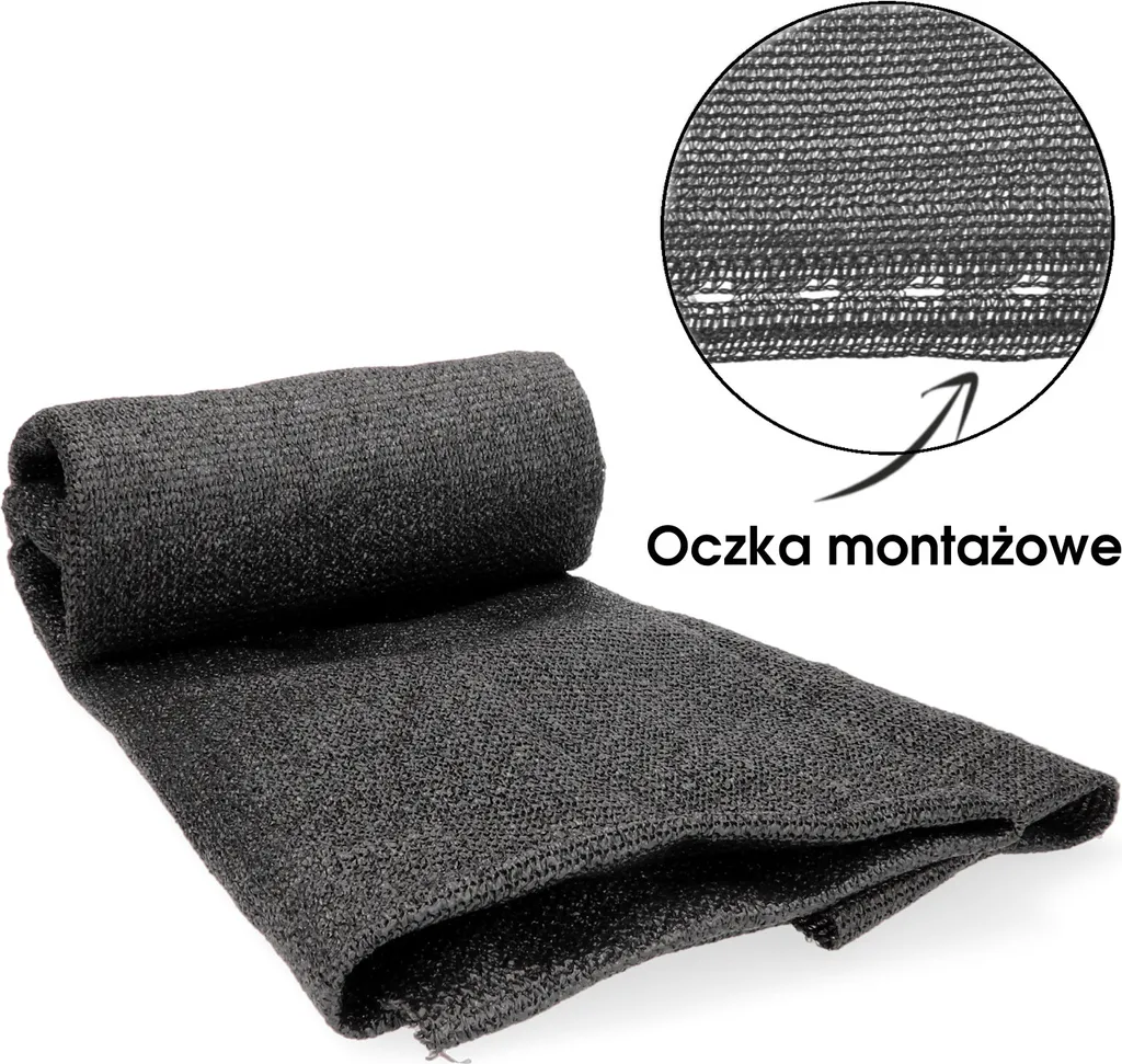 Filet d'ombrage 90% occultation gris 1,5x10m 135g/m2 résistant aux UV