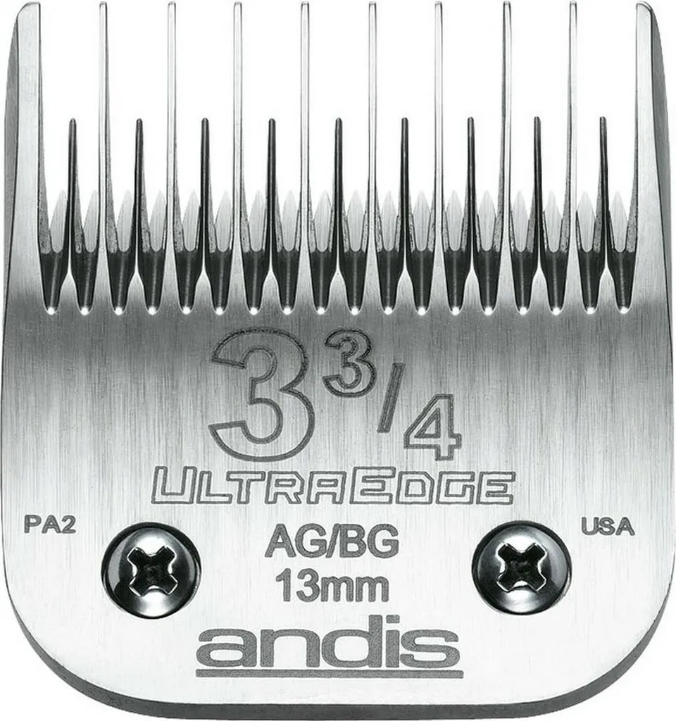 Lame per rasoio Andis 3 3/4 in acciaio cromato