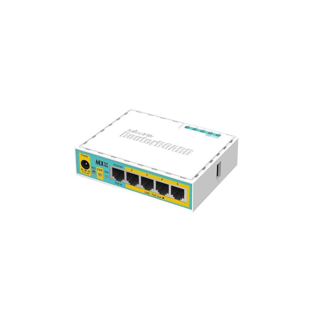 Mikrotik RB750UPr2 650MHz, 64MBRAM, 5x LAN, hEX