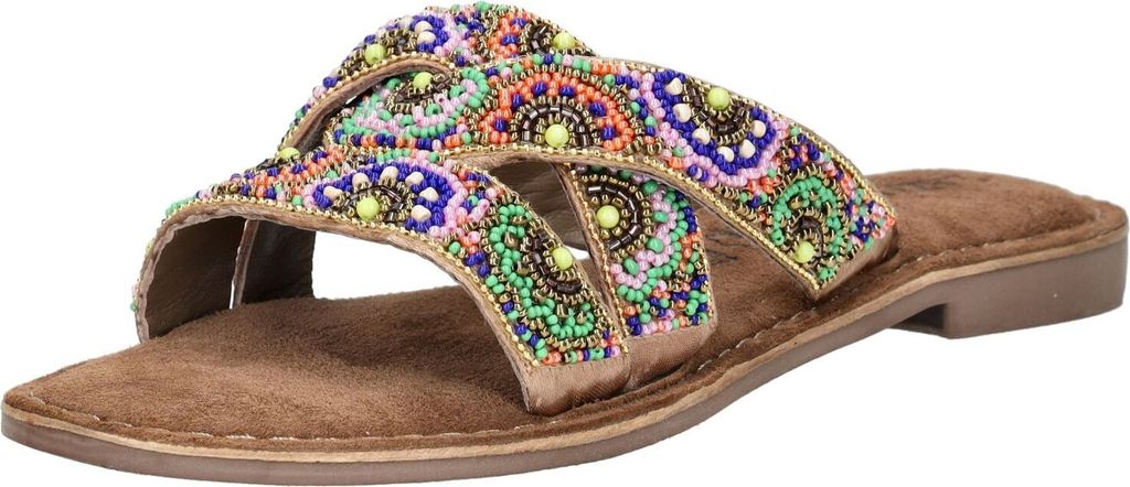 Lazamani Pantoletten Pantoletten Leder