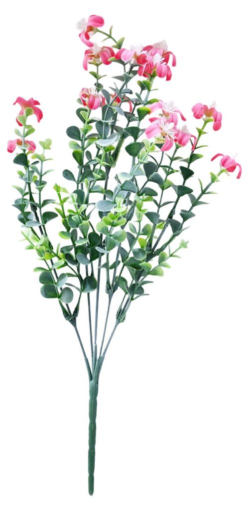 Künstliche Blumen für den Außenbereich: Frühlingsstrauß aus künstlichen Wildblumen für Garten, Veranda, Terrasse, Fenster, Hochzeit, Landhau...