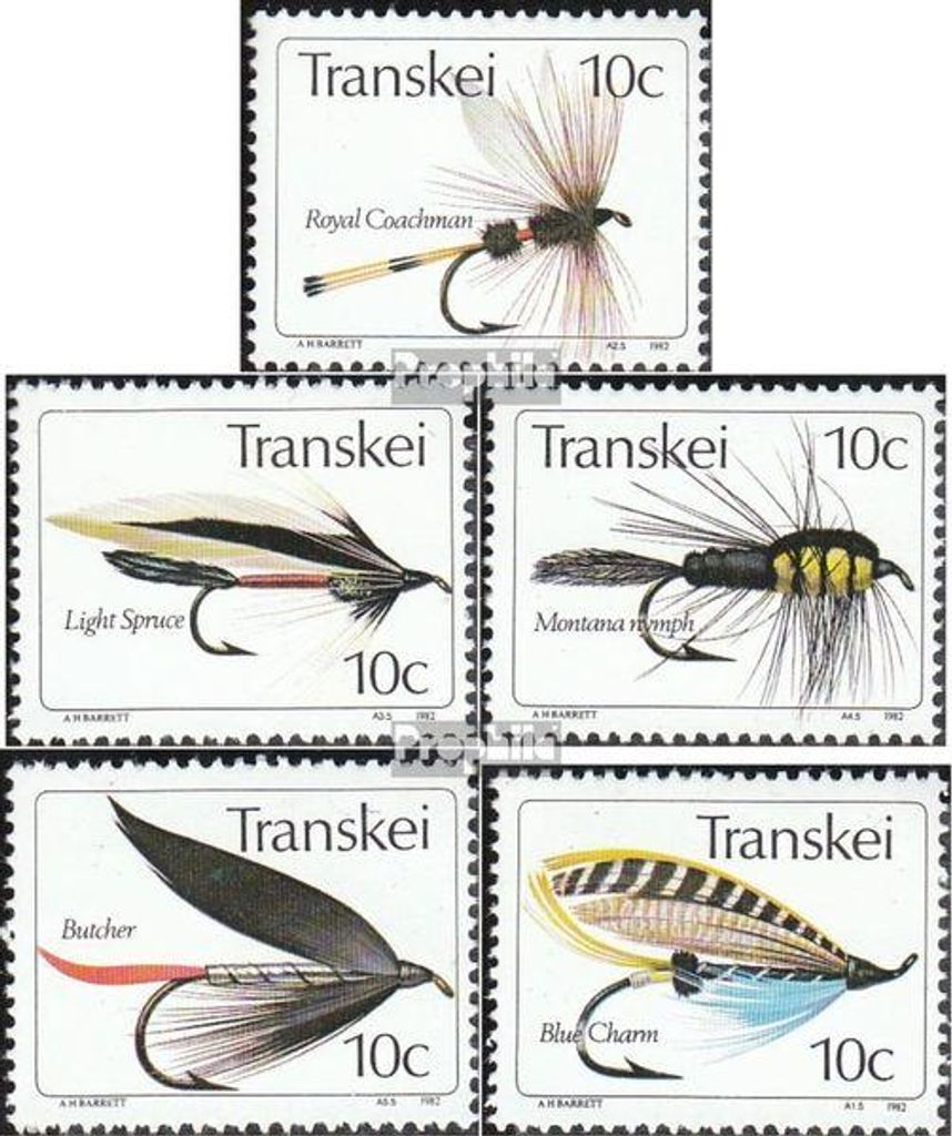 Briefmarken Südafrika - Transkei 1982 Mi 98-102 Produktbild 