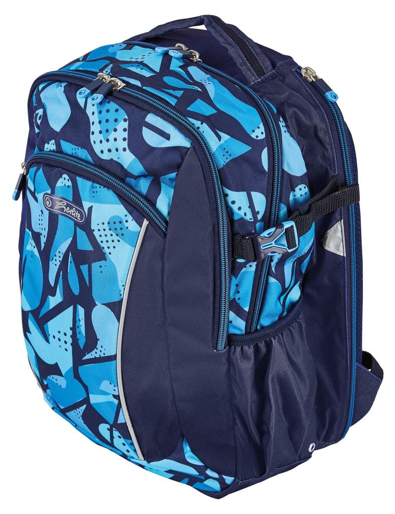 Herlitz Grundschulrucksack Ultimate leer CamoBlue Produktbild 