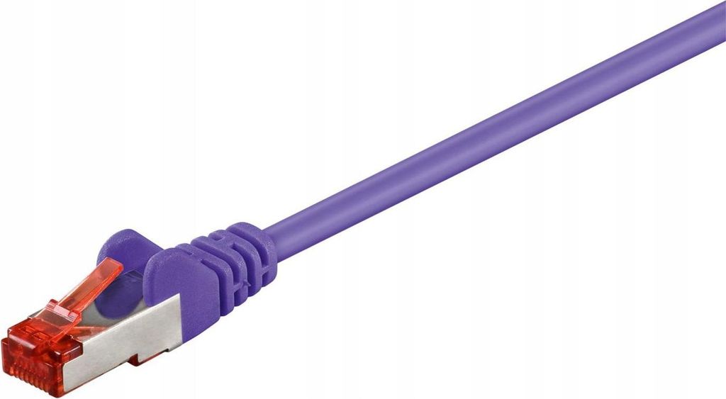 MicroConnect F/UTP CAT6 0,25 m Lila PVC