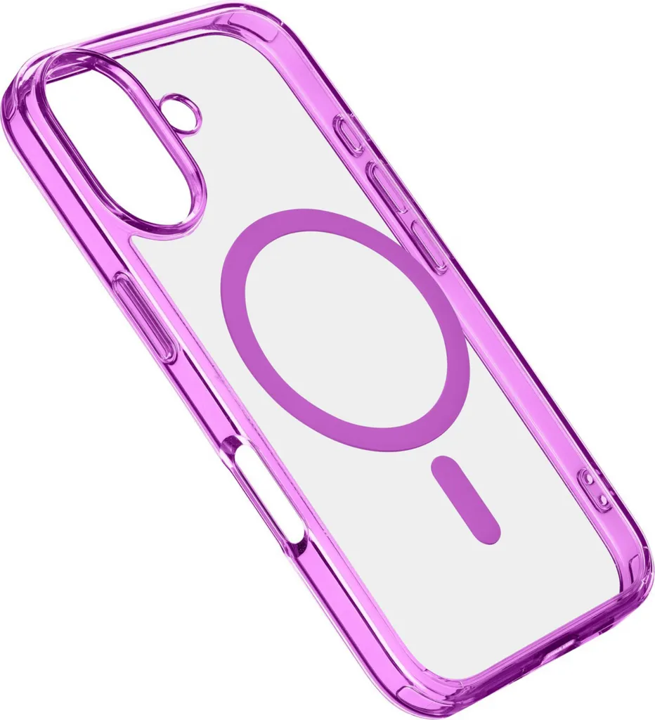 Recensione Cover iPhone 16 Cellularline Iconic Mag Rosa Trasparente
