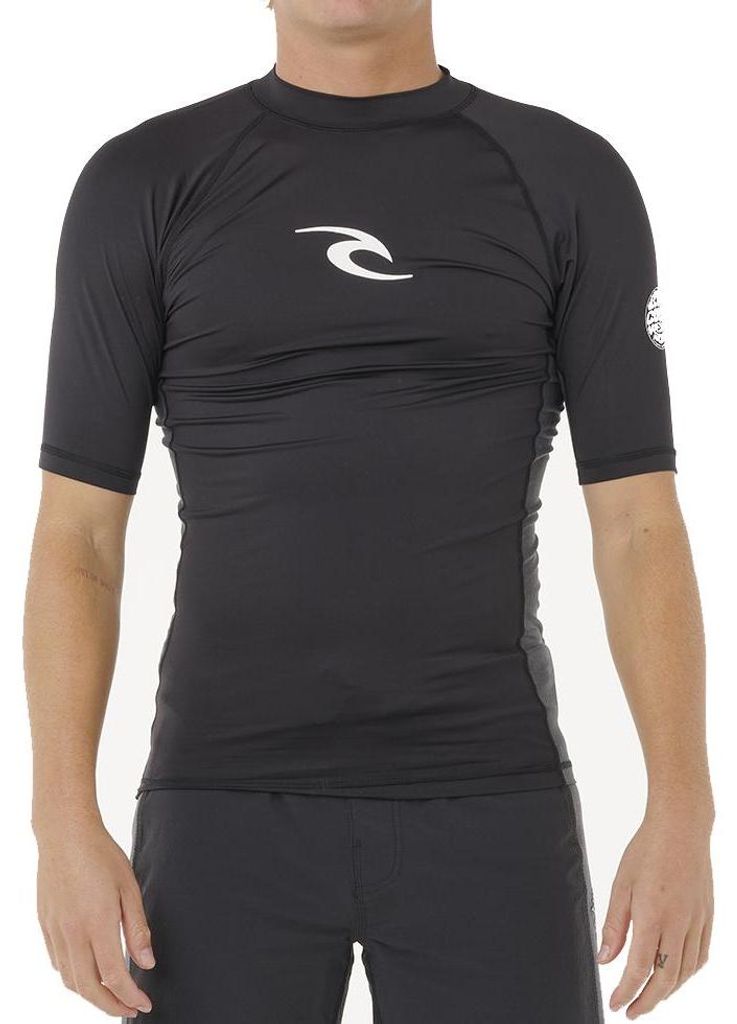 RIP CURL T-Shirt Waves Upf Perf black M