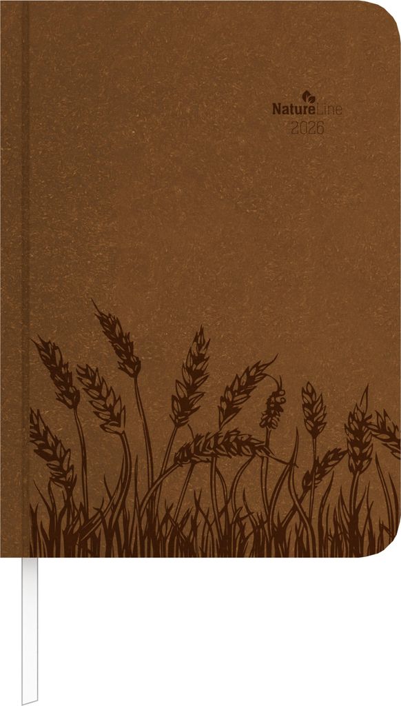 Alpha Edition - Wochen-Minitimer Nature Line Malt 2026 - Taschenkalender A6 ( 11×15 cm) mit Monatsübersicht & Notizbereich, umweltfreundlicher Te...