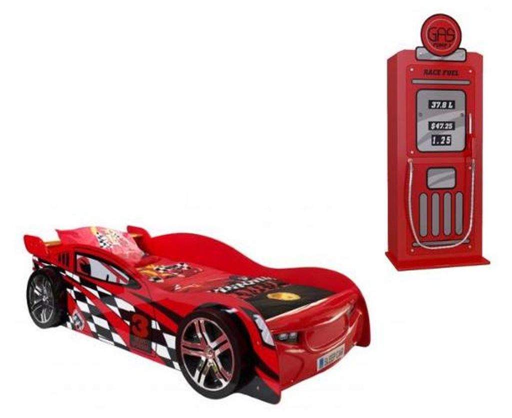 Kinderzimmer-Set Night Speeder - Autobett