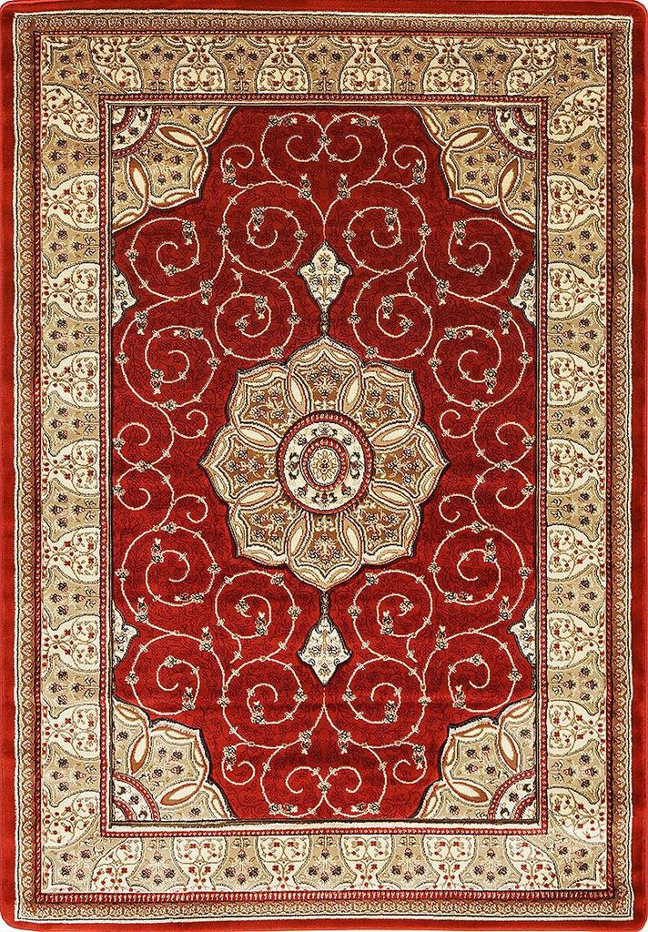 Stück Teppich mit orientalischem Muster 200x290 ARTESIA 16 - rot
