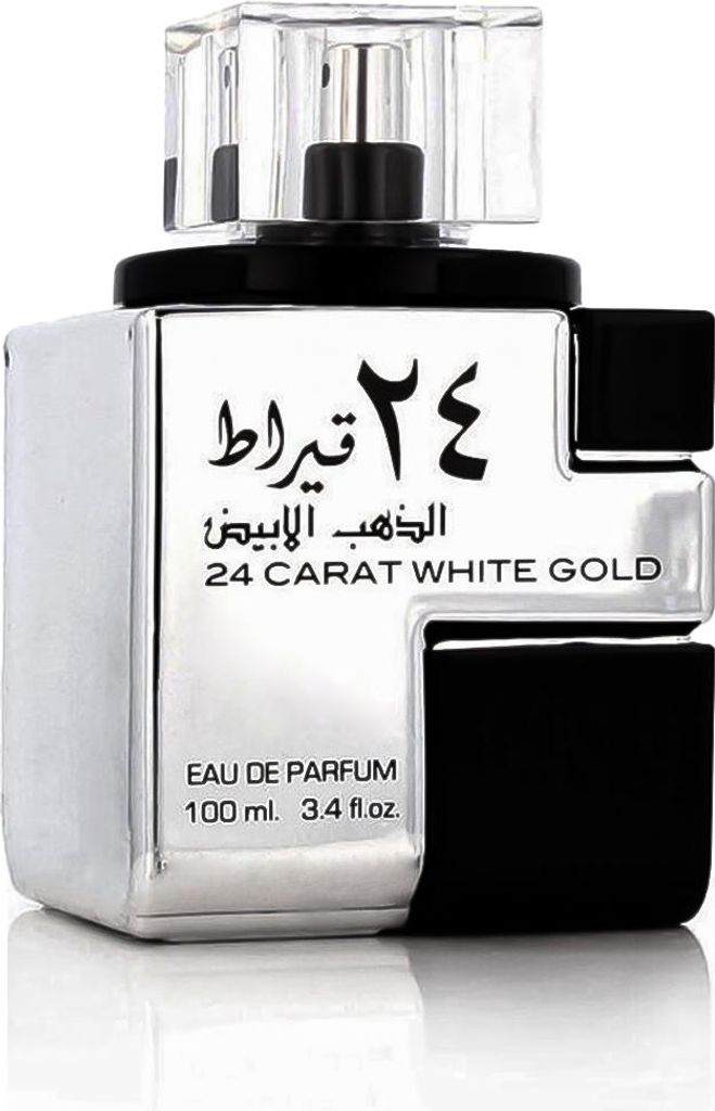 Lattafa 24 Carat White Gold Eau De Parfum 100 ml (unisex)