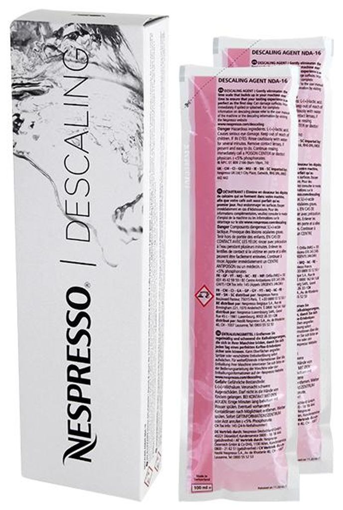Nespresso Entkalker Set Entkalkerset Entkalkungsmittel Produktbild 