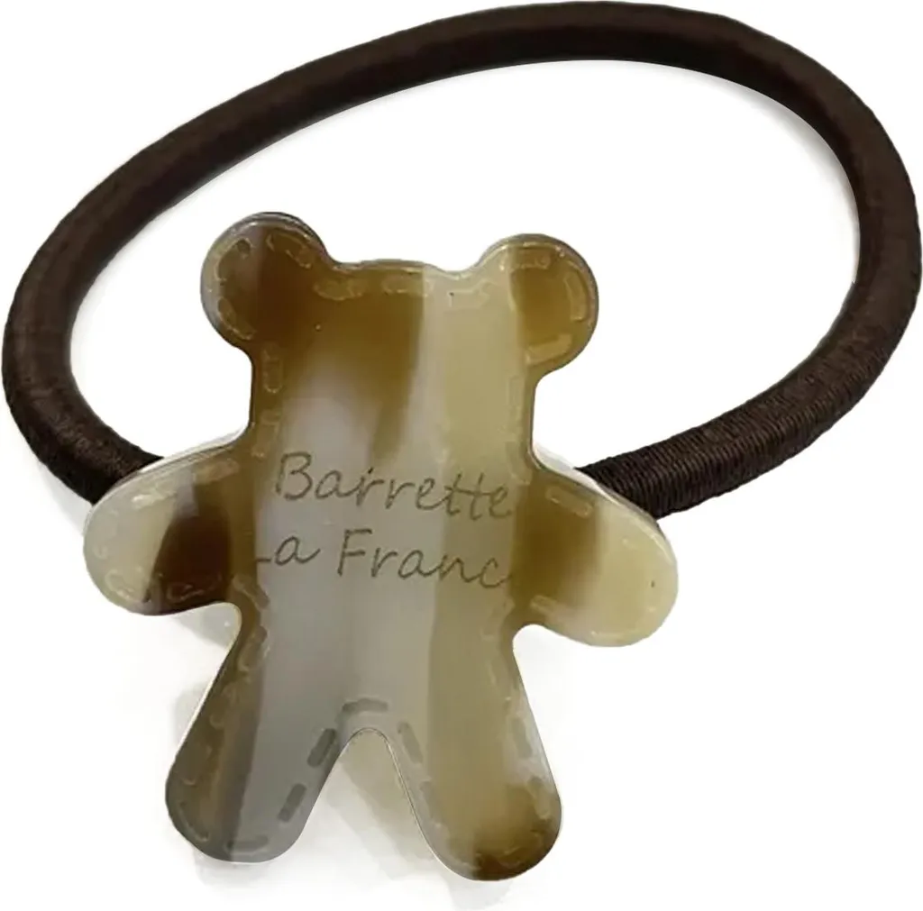 Fascetta Capelli Orsetto Beige Lucido: Il Regalo Ideale e Glamour