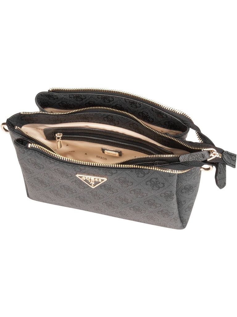 Guess Handtasche NOELLE Tri Compartment Coal Logo Produktbild 34