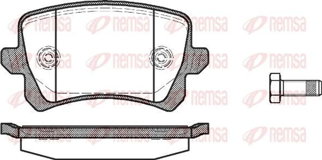 Plaquettes de frein pour trajet quotidien et autoroute Passat Alltrack
