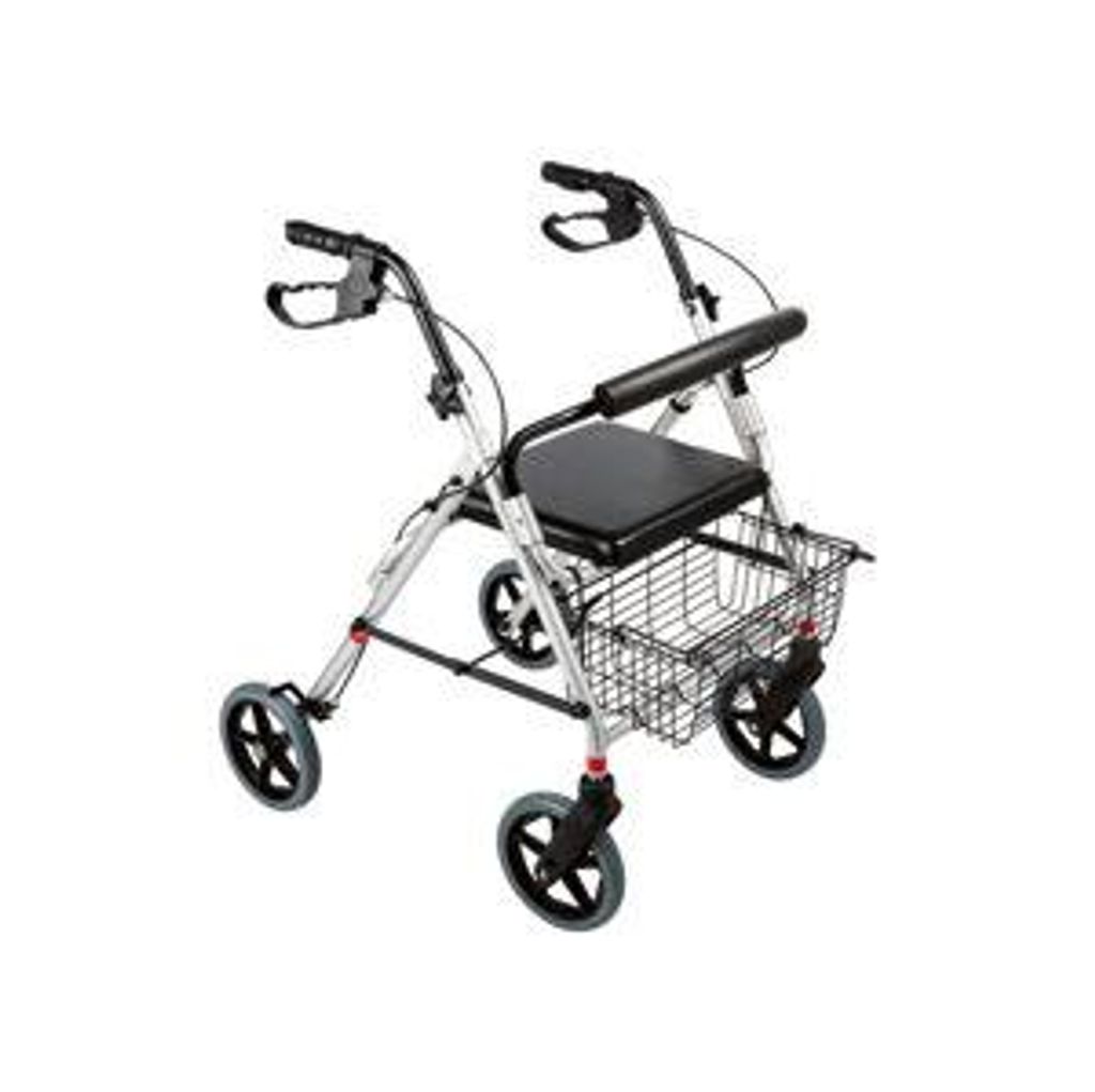 Ridder Rollator ECO, 6-fach höhenverstellbar, inkl. Korb