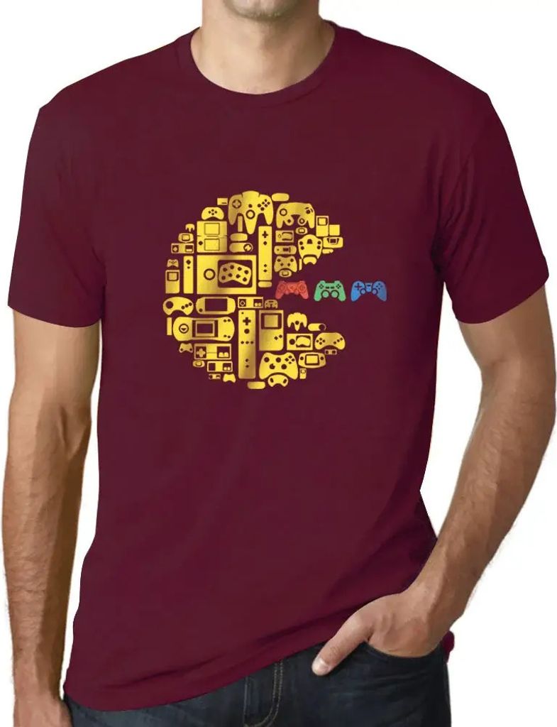 Herren Grafik T-Shirt Klassischer Vintage-Controller esports lustig – Classic Vintage Controller Esports Funny – Öko-Verantwortlich Vintage Ja...