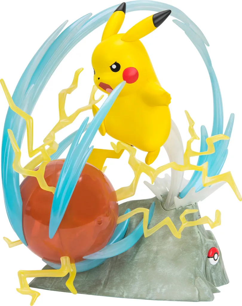 Décoration Pokémon Pikachu Lumineux 33cm pour Chambre de Fan