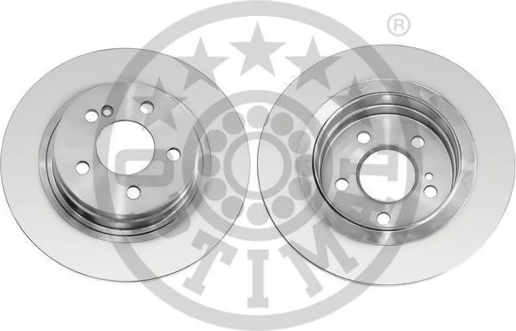 2x Disque de frein arrière OPTIMAL BS-8220C de 300mm et 57,5mm