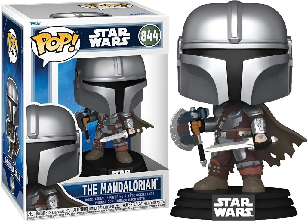 Funko Funko Pop! The Mandalorian Vinyl Figur 844 Standard Standard