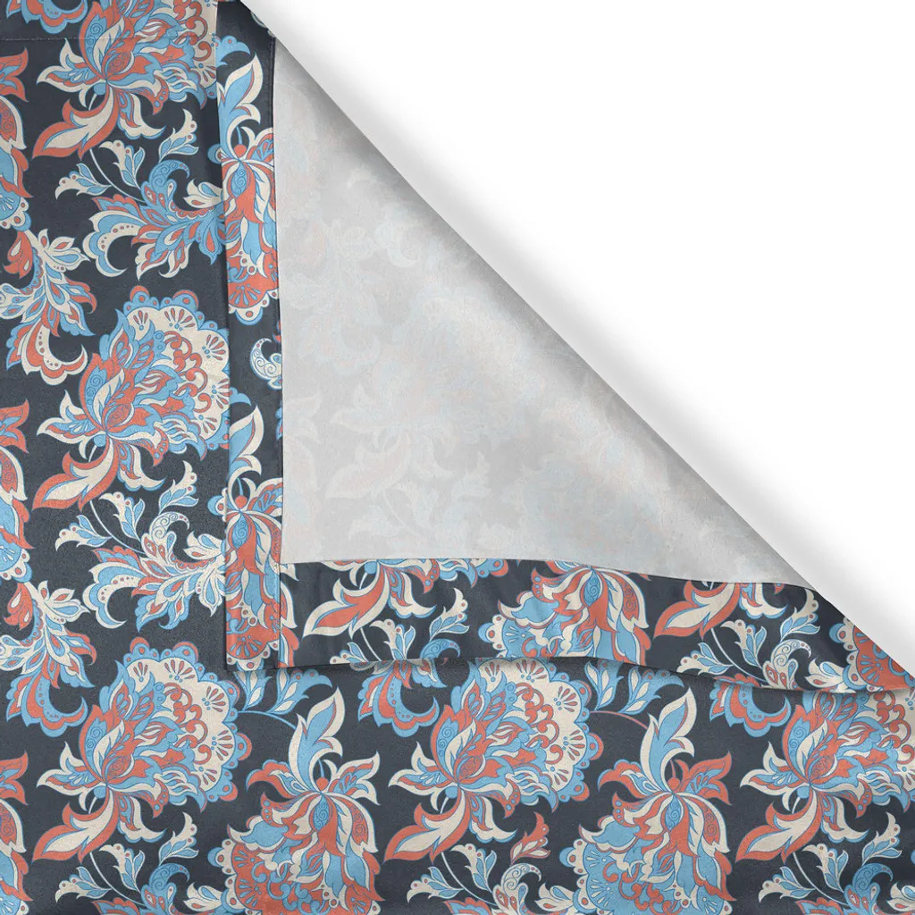 Rideaux décoratifs à 2 panneaux Fleuri Victorien 280 x 175 cm