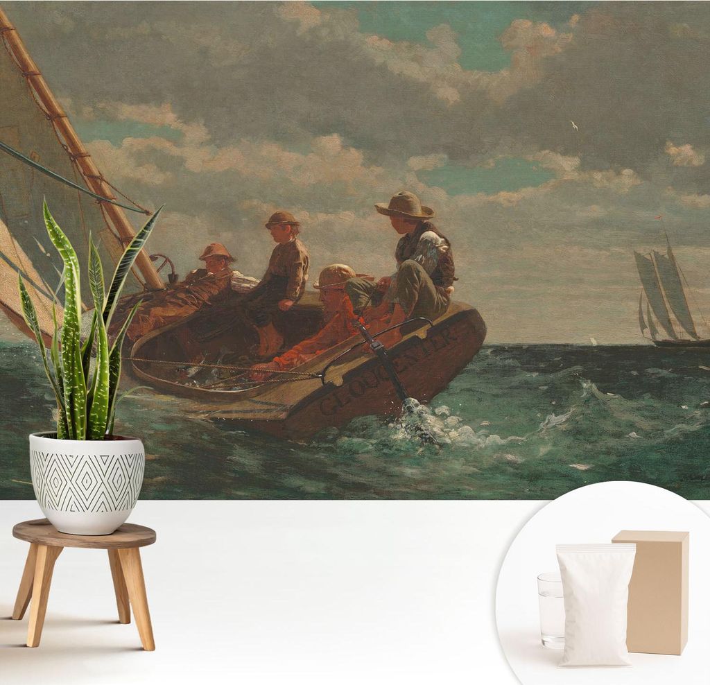 Fototapete - 208x146 cm - Tapete - Wandtapete - Wandbilder - Dekofolie - Tapete Folie - Wand - Dekoration - Wohnzimmer - Seeexpedition