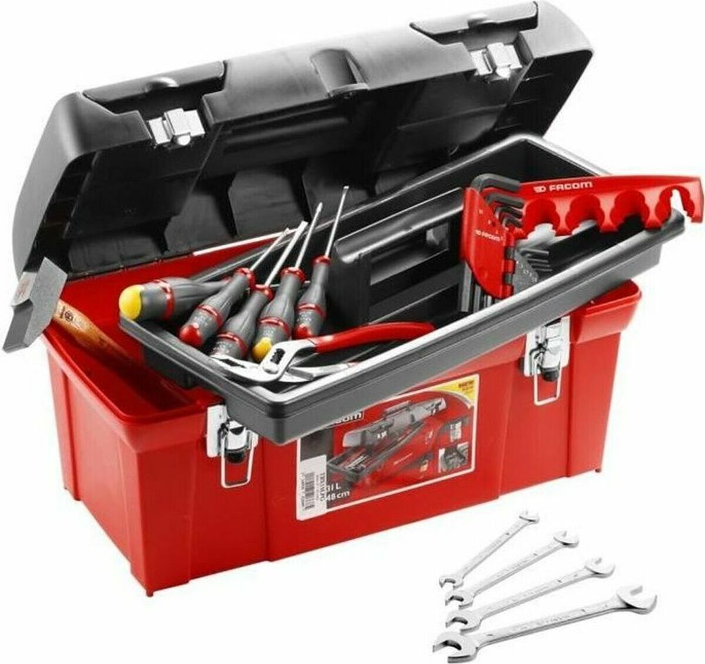 Facom Werkzeugkoffer TBX1M.PG Polypropylen 20 Stück
