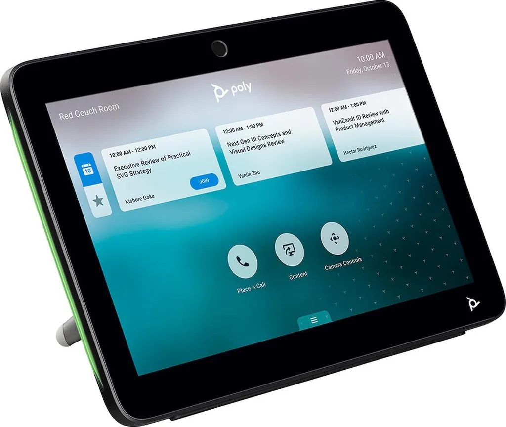Tablette tactile Poly TC10 pour la planification des salles de réunion - 5