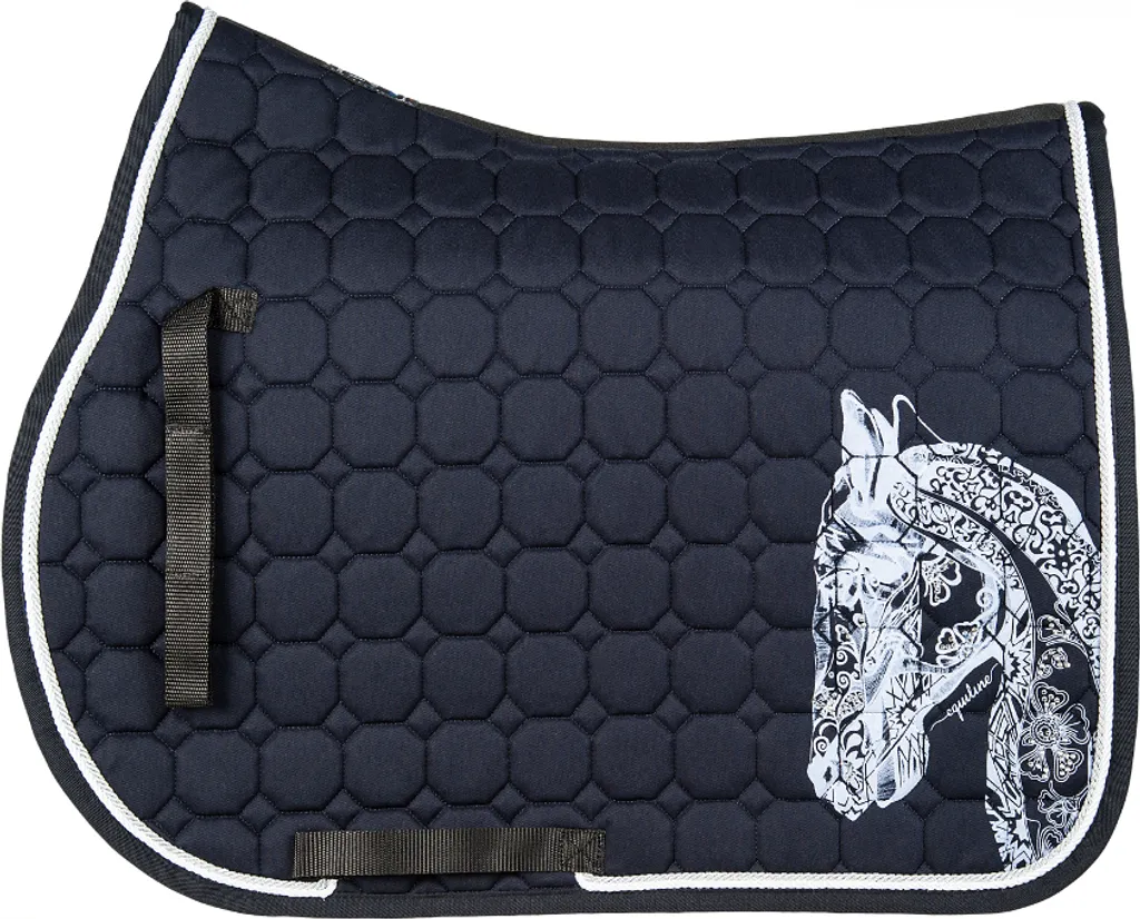 Sottosella Equiline Holly Blu per Lavoro Duro - Robustezza Eventing