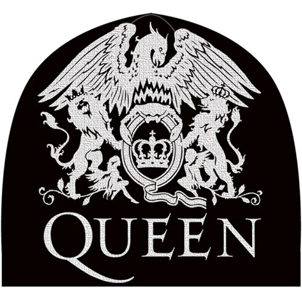 Beanie-Mütze mit Queen-Wappen