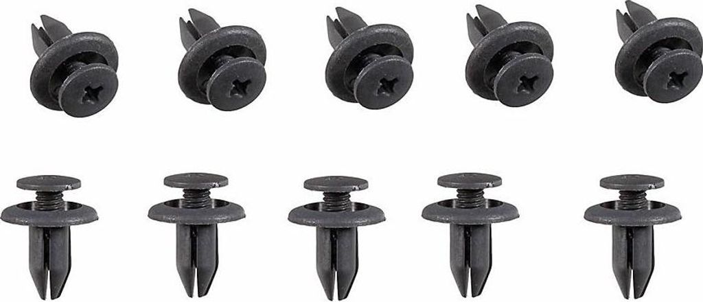 10x METZGER Clip Zier- / Schutzleiste 2280024 Kunststoff