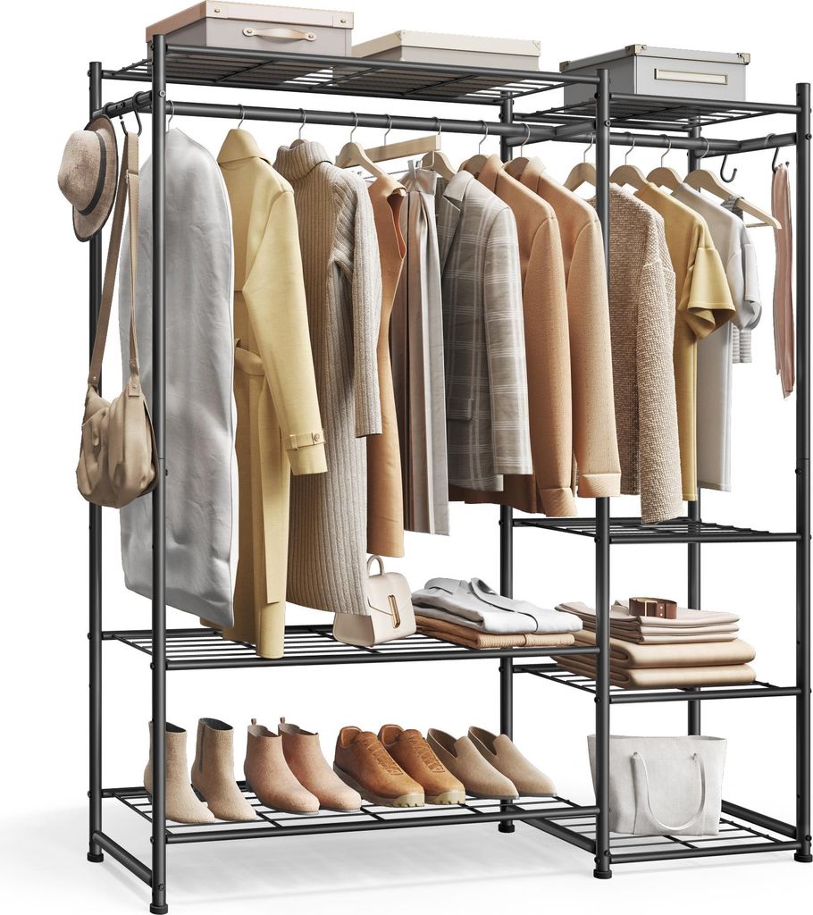 SONGMICS Kleiderständer, offener Kleiderschrank, Produktbild 
