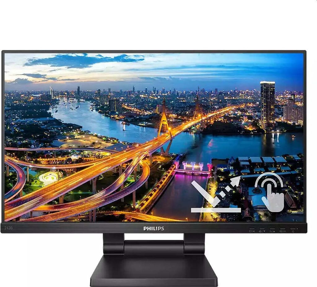 Monitor Philips 242B1TC/00, 23,8" dotykowy Zdjęcie produktu 