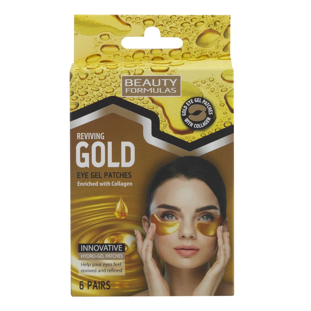 Beauty Formulas Zlaté liftingové náplasti pro oči - balení Obrázek produktu 