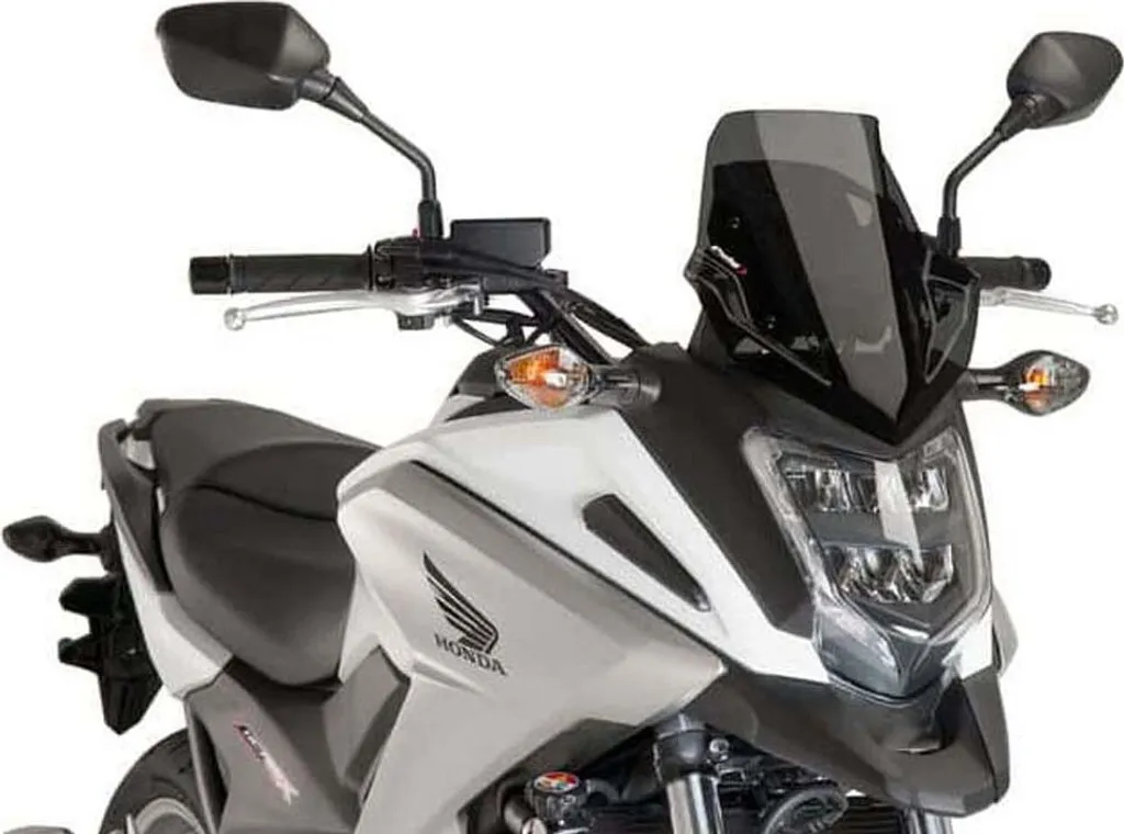Saut-de-vent sport Puig fumé noir pour moto Honda NC 750 X durable