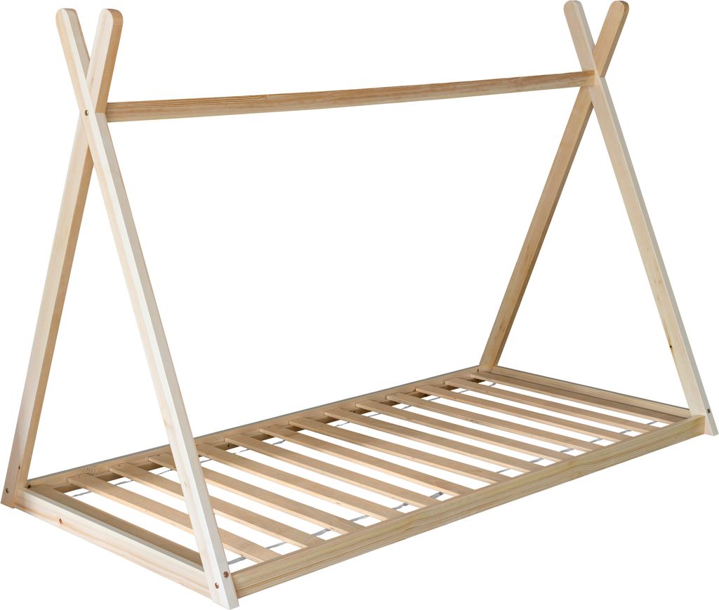 Tipi-Bett für Kinder 190x90cm aus Holz VALENTIN Produktbild 